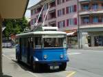 (144'613) - TL Lausanne (Rtrobus) - Nr. 2 - FBW/Eggli Trolleybus (ex Nr. 3) am 26. Mai 2013 in Lausanne, Motte