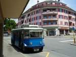 (144'614) - TL Lausanne (Rtrobus) - Nr. 2 - FBW/Eggli Trolleybus (ex Nr. 3) am 26. Mai 2013 in Lausanne, Motte