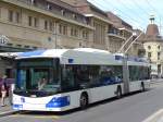 Lausanne/411364/151132---tl-lausanne---nr (151'132) - TL Lausanne - Nr. 835 - Hess/Hess Gelenktrolleybus am 1. Juni 2014 beim Bahnhof Lausanne