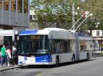 (151'150) - TL Lausanne - Nr. 886 - Hess/Hess Gelenktrolleybus am 1. Juni 2014 in Lausanne, Chauderon