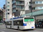 (151'159) - TL Lausanne - Nr. 836 - Hess/Hess Gelenktrolleybus am 1. Juni 2014 in Lausanne, Chauderon