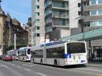 (151'162) - TL Lausanne - Nr. 873 - Hess/Hess Gelenktrolleybus am 1. Juni 2014 in Lausanne, Chauderon