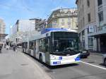 (151'167) - TL Lausanne - Nr. 845 - Hess/Hess Gelenktrolleybus am 1. Juni 2014 in Lausanne, Bel-Air