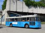 (151'214) - TL Lausanne (Rtrobus) - Nr. 656 - FBW/Eggli Trolleybus am 1. Juni 2014 in Lausanne, Dpt Borde
