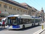 (151'729) - TL Lausanne - Nr. 886 - Hess/Hess Gelenktrolleybus am 21. Juni 2014 beim Bahnhof Lausanne