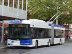 (165'084) - TL Lausanne - Nr. 871 - Hess/Hess Gelenktrolleybus am 18. September 2015 in Lausanne, Chauderon