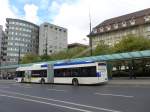 Lausanne/452792/165087---tl-lausanne---nr (165'087) - TL Lausanne - Nr. 846 - Hess/Hess Gelenktrolleybus am 18. September 2015 in Lausanne, Chauderon