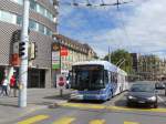 (165'171) - TL Lausanne - Nr. 857 - Hess/Hess Gelenktrolleybus am 18. September 2015 in Lausanne, Chauderon