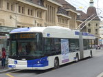 (172'138) - TL Lausanne - Nr. 838 - Hess/Hess Gelenktrolleybus am 25. Juni 2016 beim Bahnhof Lausanne