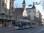 Lausanne/593226/187136---tl-lausanne---nr (187'136) - TL Lausanne - Nr. 878 - Hess/Hess Gelenktrolleybus am 23. Dezember 2017 in Lausanne, Chauderon
