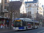 Lausanne/593356/187143---tl-lausanne---nr (187'143) - TL Lausanne - Nr. 877 - Hess/Hess Gelenktrolleybus am 23. Dezember 2017 in Lausanne, Chauderon