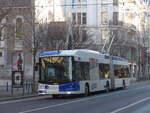 (187'150) - TL Lausanne - Nr. 834 - Hess/Hess Gelenktrolleybus am 23. Dezember 2017 in Lausanne, Chauderon