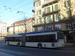 (187'168) - TL Lausanne - Nr. 875 - Hess/Hess Gelenktrolleybus am 23. Dezember 2017 in Lausanne, Chauderon