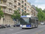 (216'998) - TL Lausanne - Nr. 854 - Hess/Hess Gelenktrolleybus am 10. Mai 2020 beim Bahnhof Lausanne