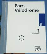 (135'064) - tl-Haltestellenschild - Lausanne, Vlodrome - am 12. Juli 2011