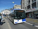 (228'813) - TL Lausanne - Nr. 890 - Hess/Hess Gelenktrolleybus am 11. Oktober 2021 in Lausanne, Bel-Air