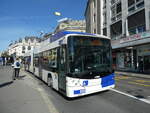 (228'817) - TL Lausanne - Nr. 835 - Hess/Hess Gelenktrolleybus am 11. Oktober 2021 in Lausanne, Bel-Air