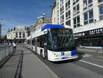 Lausanne/753715/228867---tl-lausanne---nr (228'867) - TL Lausanne - Nr. 804 - Hess/Hess Gelenktrolleybus am 11. Oktober 2021 in Lausanne, Bel-Air