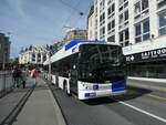 (228'888) - TL Lausanne - Nr. 867 - Hess/Hess Gelenktrolleybus am 11. Oktober 2021 in Lausanne, Bel-Air