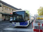 (228'919) - TL Lausanne - Nr. 843 - Hess/Hess Gelenktrolleybus am 11. Oktober 2021 beim Bahnhof Lausanne