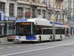 (233'956) - TL Lausanne - Nr. 841 - Hess/Hess Gelenktrolleybus am 13. Mrz 2022 beim Bahnhof Lausanne