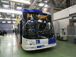 (240'438) - TL Lausanne - Nr. 701 - Hess/Hess Doppelgelenktrolleybus am 1. Oktober 2022 in Lausanne, Dpt Borde