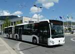 (234'934) - Wieland, Murten - Nr. 122/FR 300'603 - Mercedes (ex Interbus, Yverdon Nr. 209; ex Gschwindl, A-Wien Nr. 8401) am 30. April 2022 beim Bahnhof Vevey