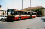 (033'828) - TPYG Yverdon - VD 1321 - Setra am 8. Juli 1999 beim Bahnhof Yverdon