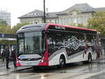 yverdon-les-bains/865220/267648---travys-yverdon---nr (267'648) - TRAVYS Yverdon - Nr. 163/VD 489'253 - eVolvo am 1. Oktober 2024 beim Bahnhof Yverdon