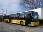 (272'066) - CarPostal Ouest - VD 617'055/PID 5220 - Mercedes (ex PostAuto Ostschweiz; ex PostAuto Ostschweiz Nr. 8) am 15. Februar 2025 in Yverdon, Garage