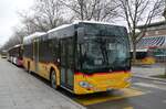 (284'470) - CarPostal Ouest - VD 205'664/PID 10'791 - Mercedes am 31. Januar 2026 beim Bahnhof Yverdon
