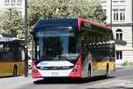 (289'522) - TRAVYS Yverdon - Nr. 168/VD 560'489 - eVolvo am 7. Juli 2026 beim Bahnhof Yverdon