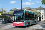 (289'707) - TRAVYS Yverdon - Nr. 184/VD 375'401 - eIrizar am 18. Juli 2026 beim Bahnhof Yverdon