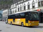 (149'679) - PostAuto Wallis - VS 407'396 - Irisbus am 20. April 2014 beim Bahnhof Brig