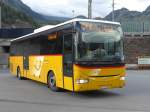 (155'319) - PostAuto Wallis - VS 415'900 - Irisbus am 21. September 2014 beim Bahnhof Brig