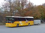 (155'320) - PostAuto Wallis - VS 241'979 - Setra am 21. September 2014 beim Bahnhof Brig