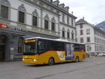 (201'366) - PostAuto Wallis - VS 372'649 - Irisbus am 27. Januar 2019 beim Bahnhof Brig