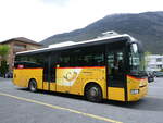 (261'828) - PostAuto Wallis - VS 2483/PID 5163 - Irisbus (ex Moosalp Tours, Stalden) am 29. April 2024 in Brig, Garage
