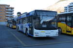 (284'154) - PostAuto Wallis - VS 449'118/PID 10'446 - MAN am 15. Januar 2026 in Brig, Garage