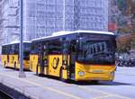 (290'145) - PostAuto Wallis - VS 432'710/PID 10'277 - Iveco am 6. August 2026 beim Bahnhof Brig