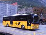 (290'147) - PostAuto Wallis - VS 32'092/PID 5460 - Irisbus (ex CarPostal Ouest) am 6. August 2026 beim Bahnhof Brig