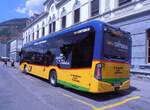 (290'151) - PostAuto Wallis - VS 581'435/PID 12'192 - eMercedes am 6. August 2026 beim Bahnhof Brig