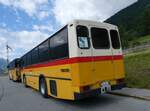 (265'134) - Oser, Brchen - VS 93'575 - NAW/Lauber (ex Epiney, Ayer/PID 1076) am 28. Juli 2024 beim Bahnhof Oberwald