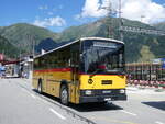 Oberwald/858348/265207---oser-buerchen---vs (265'207) - Oser, Brchen - VS 93'575 - NAW/Lauber (ex Epiney, Ayer/PID 1076) am 28. Juli 2024 beim Bahnhof Oberwald