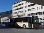 (177'032) - Ballestraz, Grne - VS 22'948 - Irisbus am 8. Dezember 2016 beim Bahnhof Sierre