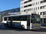 (178'129) - Ballestraz, Grne - VS 13'122 - Irisbus am 21. Januar 2017 beim Bahnhof Sierre