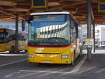 (213'360) - Evquoz, Erde - VS 22'870 - Irisbus am 4. Januar 2020 beim Bahnhof Sion
