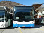 (231'661) - Interbus, Kerzers - FR 300'637 - Scania/Hess (ex VBL Luzern Nr. 617) am 1. Januar 2022 in Sion, Iveco