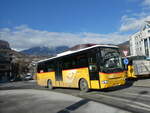 (232'185) - PostAuto Wallis - Nr. 13/VS 116'000 - Irisbus (ex Theytaz, Sion) am 21. Januar 2022 beim Bahnhof Sion
