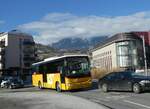 (232'211) - Buchard, Leytron - VS 84'258 - Irisbus (ex Nr. 258) am 21. Januar 2022 beim Bahnhof Sion